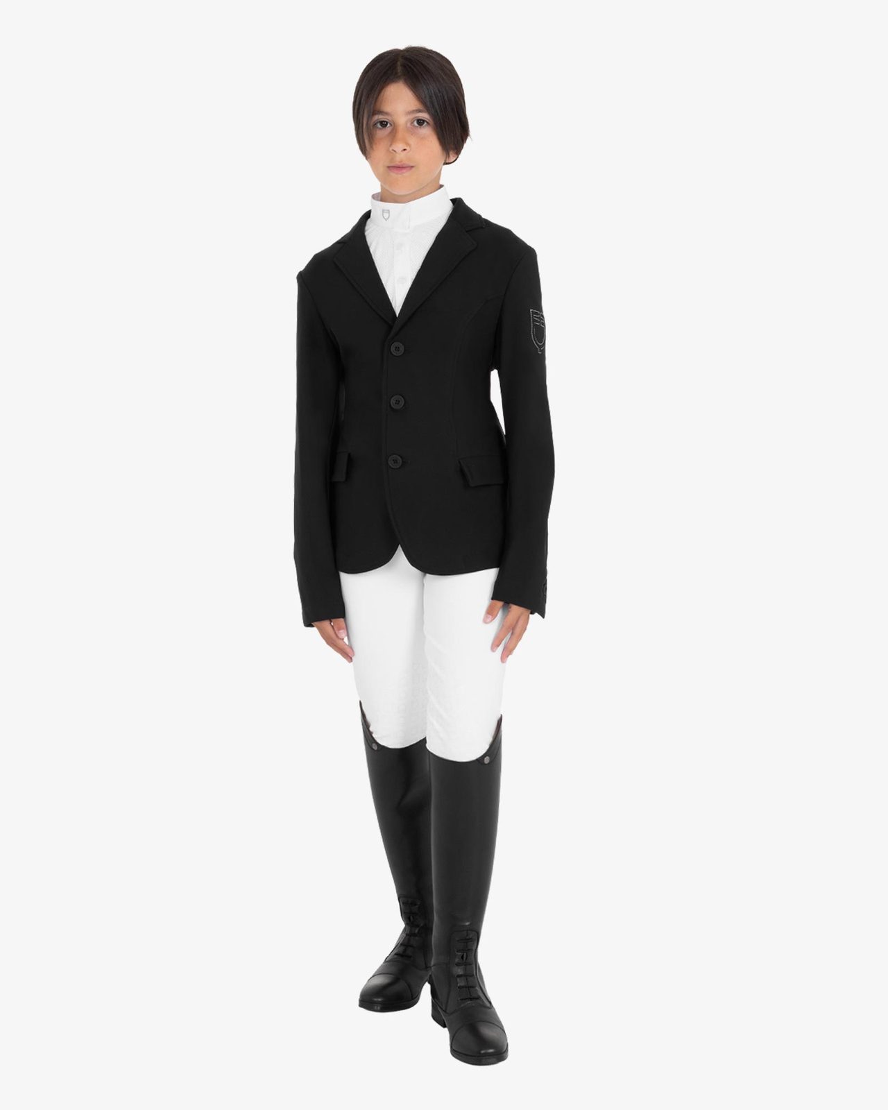 Giacca bambini da concorso slim fit tre bottoni
