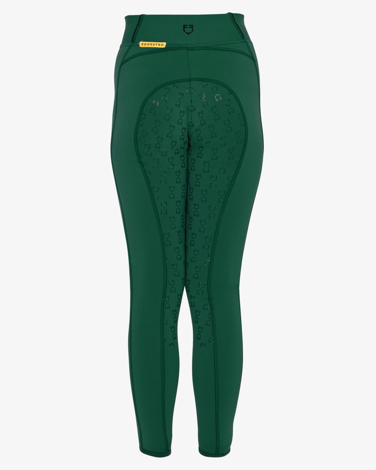 Girls' slim fit grip leggings with logo