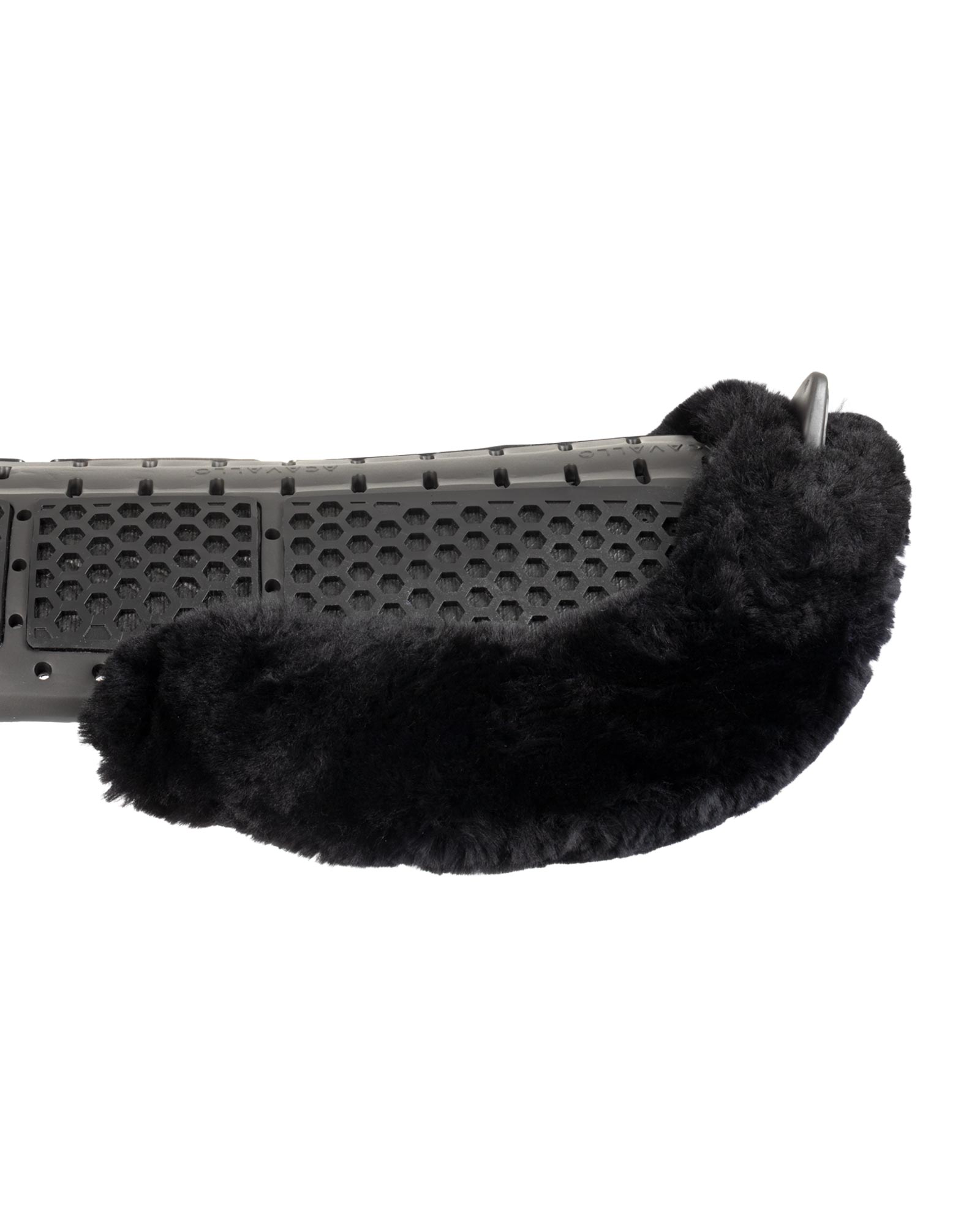 Acavallo® Piuma Aero Balance gel pad in EVA and cut-out sheepskin. Practical, lightweight, and functional.