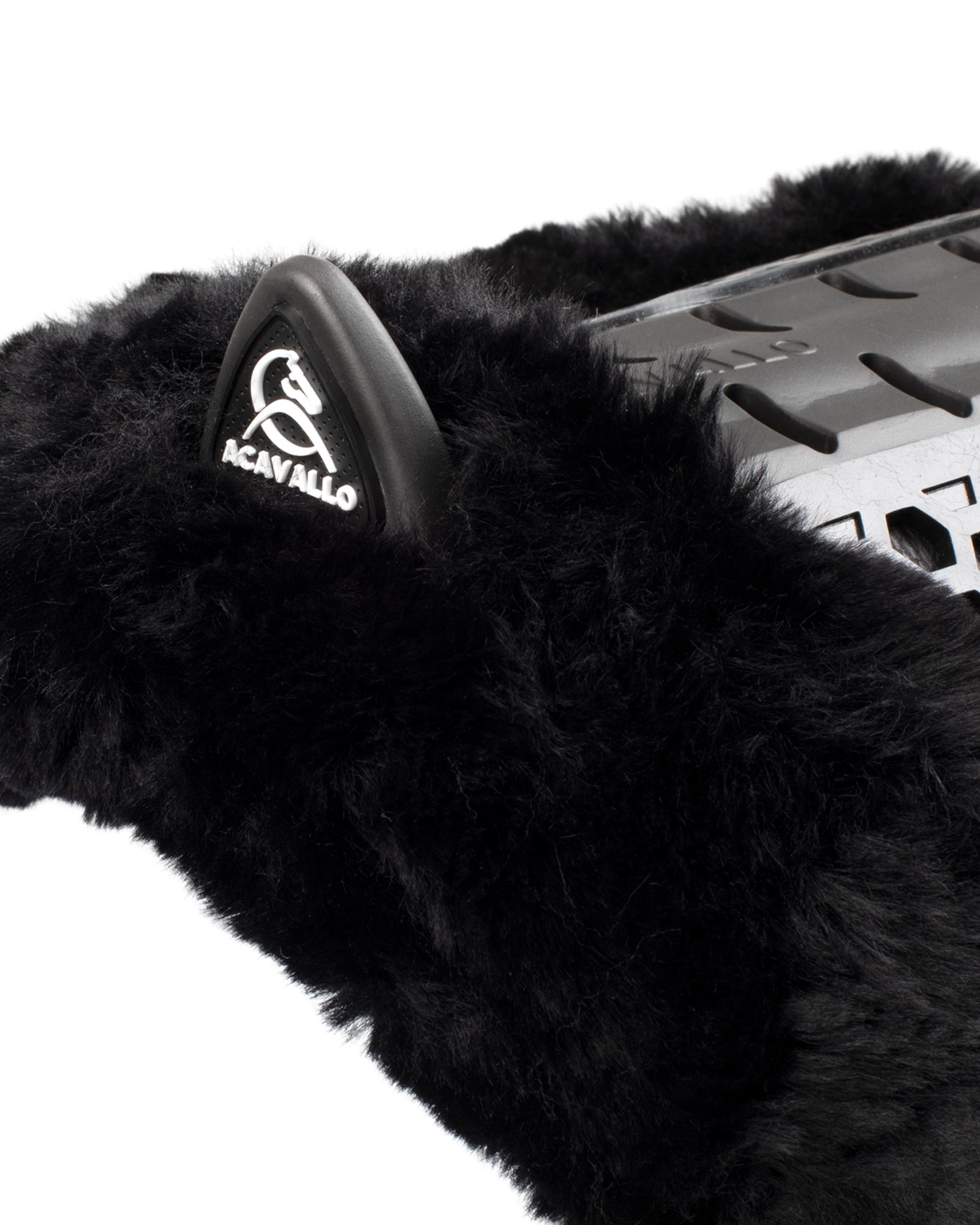 Acavallo® Piuma Aero Balance gel pad in EVA and cut-out sheepskin. Practical, lightweight, and functional.