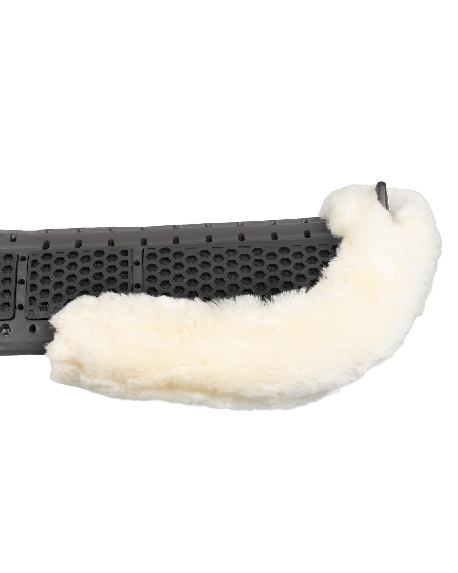 Acavallo® Piuma Aero Balance gel pad in EVA and cut-out sheepskin. Practical, lightweight, and functional.