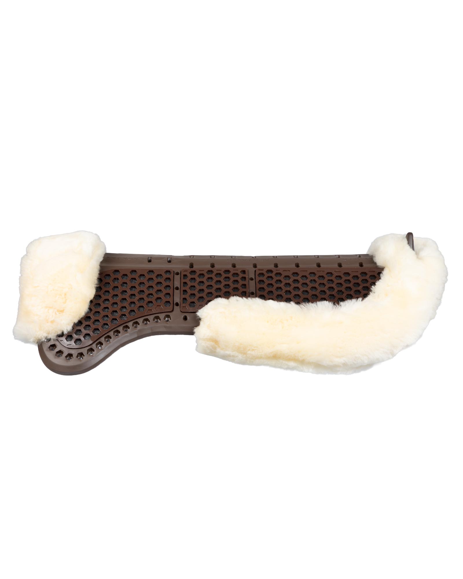 Acavallo® Piuma Aero Balance gel pad in EVA and cut-out sheepskin. Practical, lightweight, and functional.