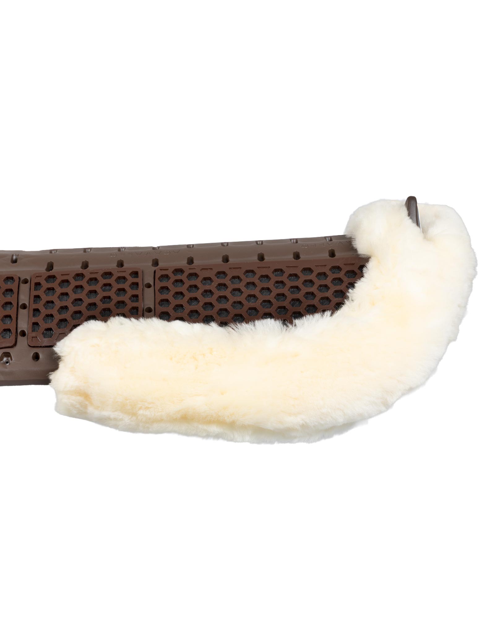 Acavallo® Piuma Aero Balance gel pad in EVA and cut-out sheepskin. Practical, lightweight, and functional.