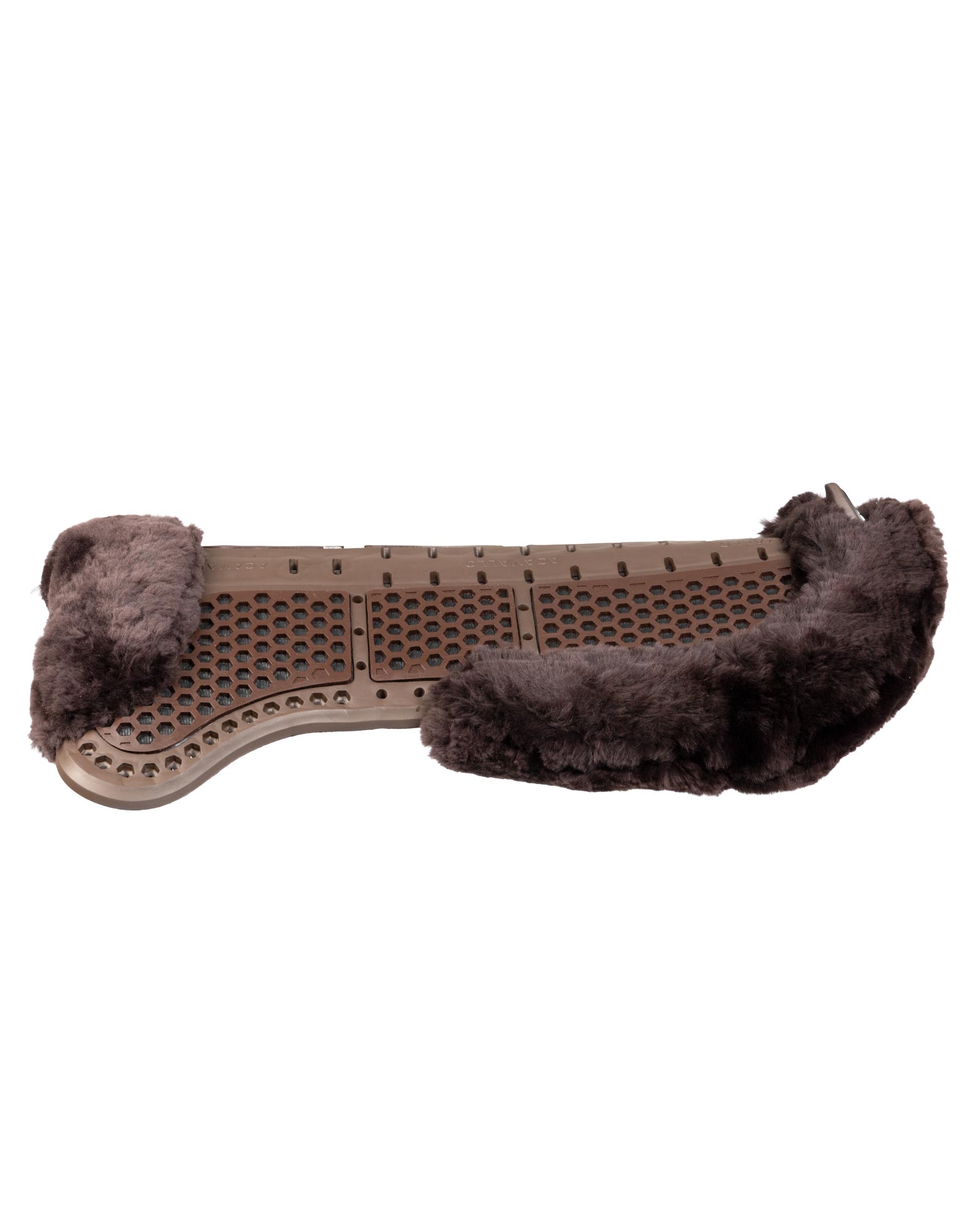 Acavallo® Piuma Aero Balance gel pad in EVA and cut-out sheepskin. Practical, lightweight, and functional.