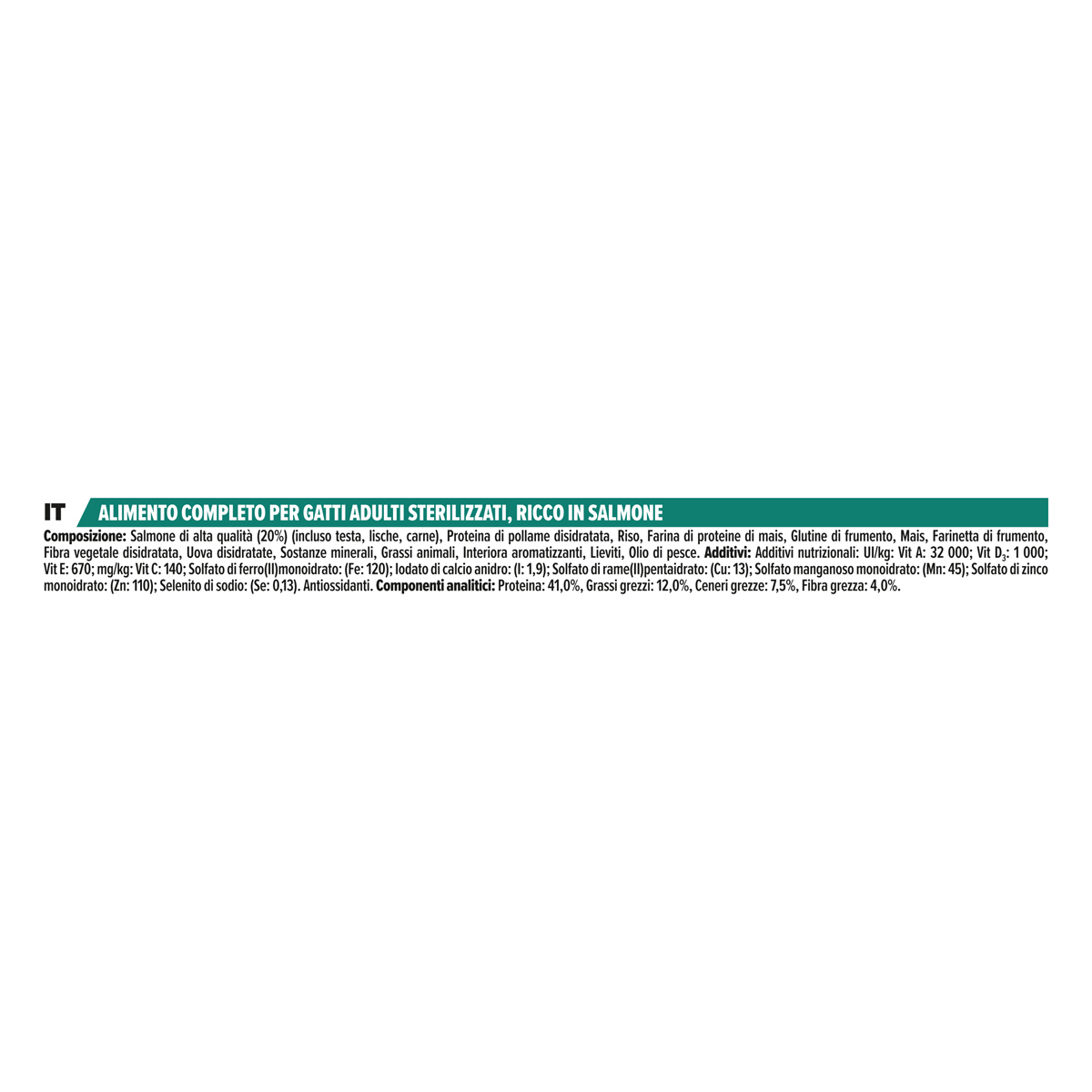 PRO PLAN DC STERILISED ADULT RENAL PLUS al Salmone 