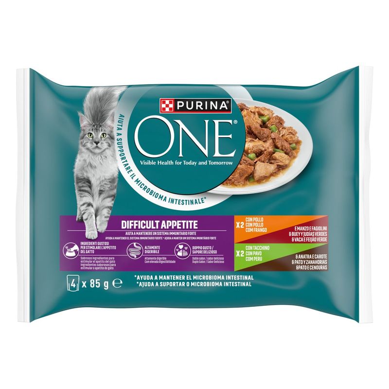 PURINA ONE Appetito difficile - Set %: 8 x 85 g - Immagine 2