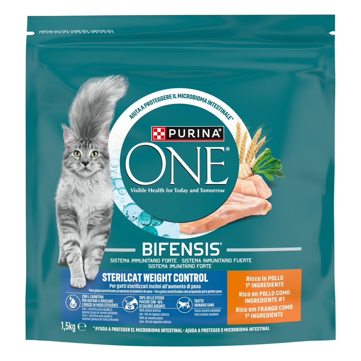 PURINA ONE® Sterilcat Controllo del Peso,&nbsp;Ricco in Pollo