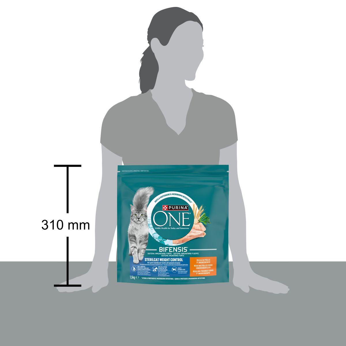 PURINA ONE® Sterilcat Controllo del Peso,&nbsp;Ricco in Pollo
