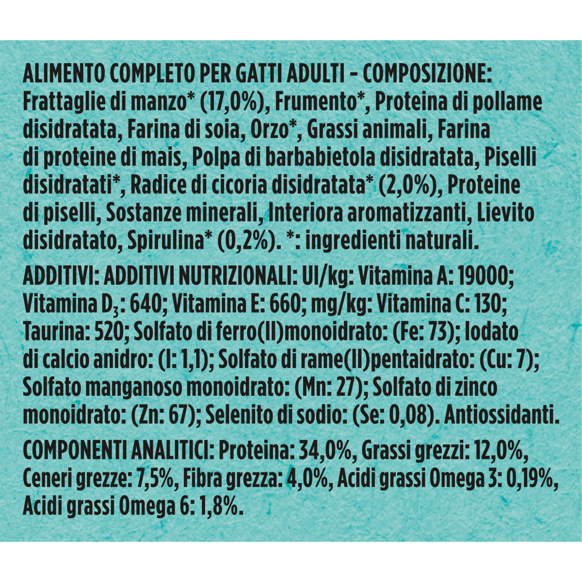 PURINA ONE DUALNATURE Crocchette Gatto Steril Ricco in Manzo e con Spirulina Naturale