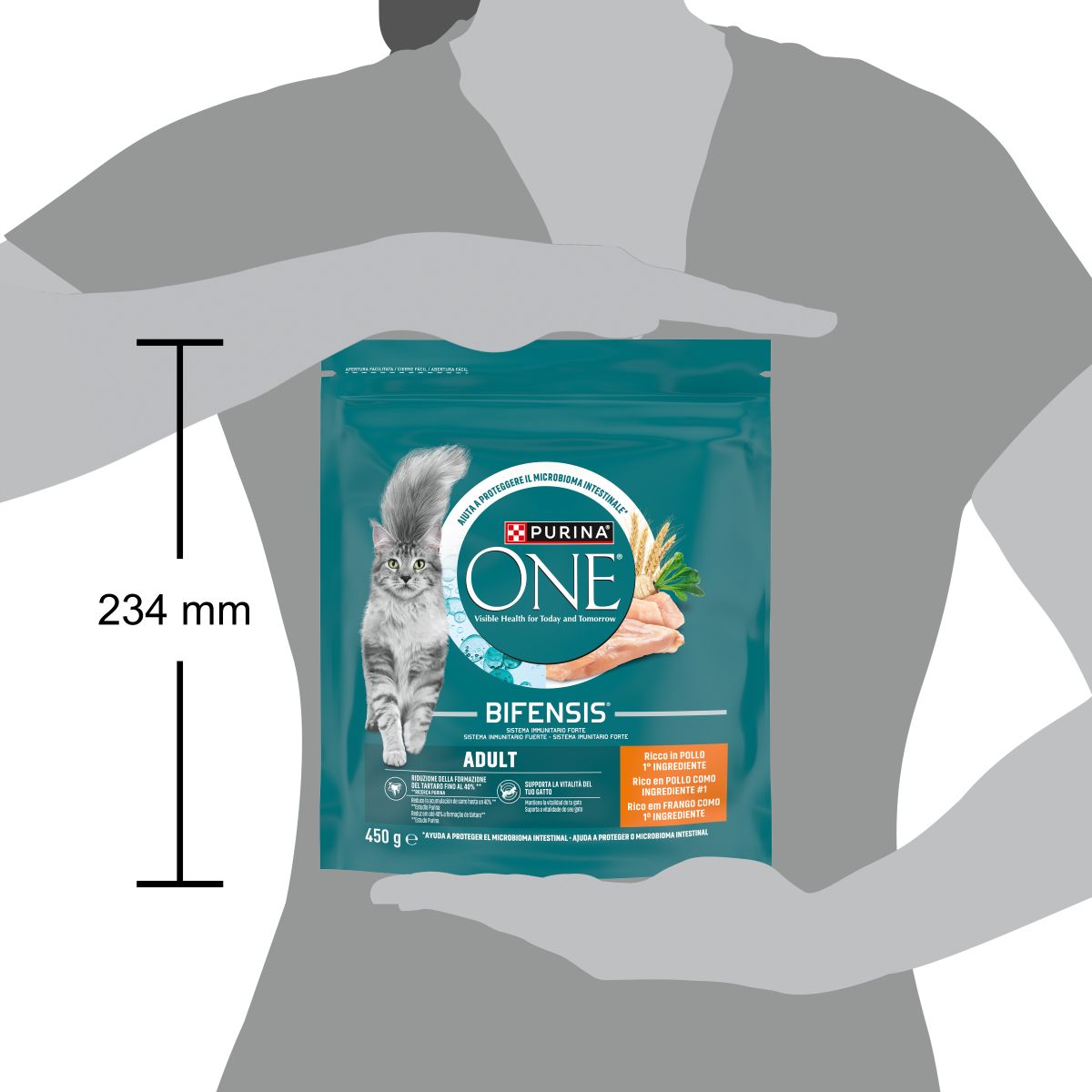 PURINA ONE® Adult, Ricco in Pollo