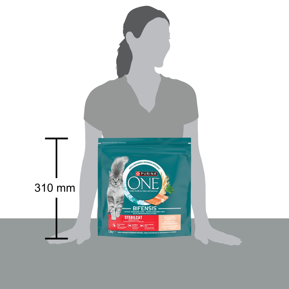 PURINA ONE® Sterilcat, Ricco in&nbsp;Trota