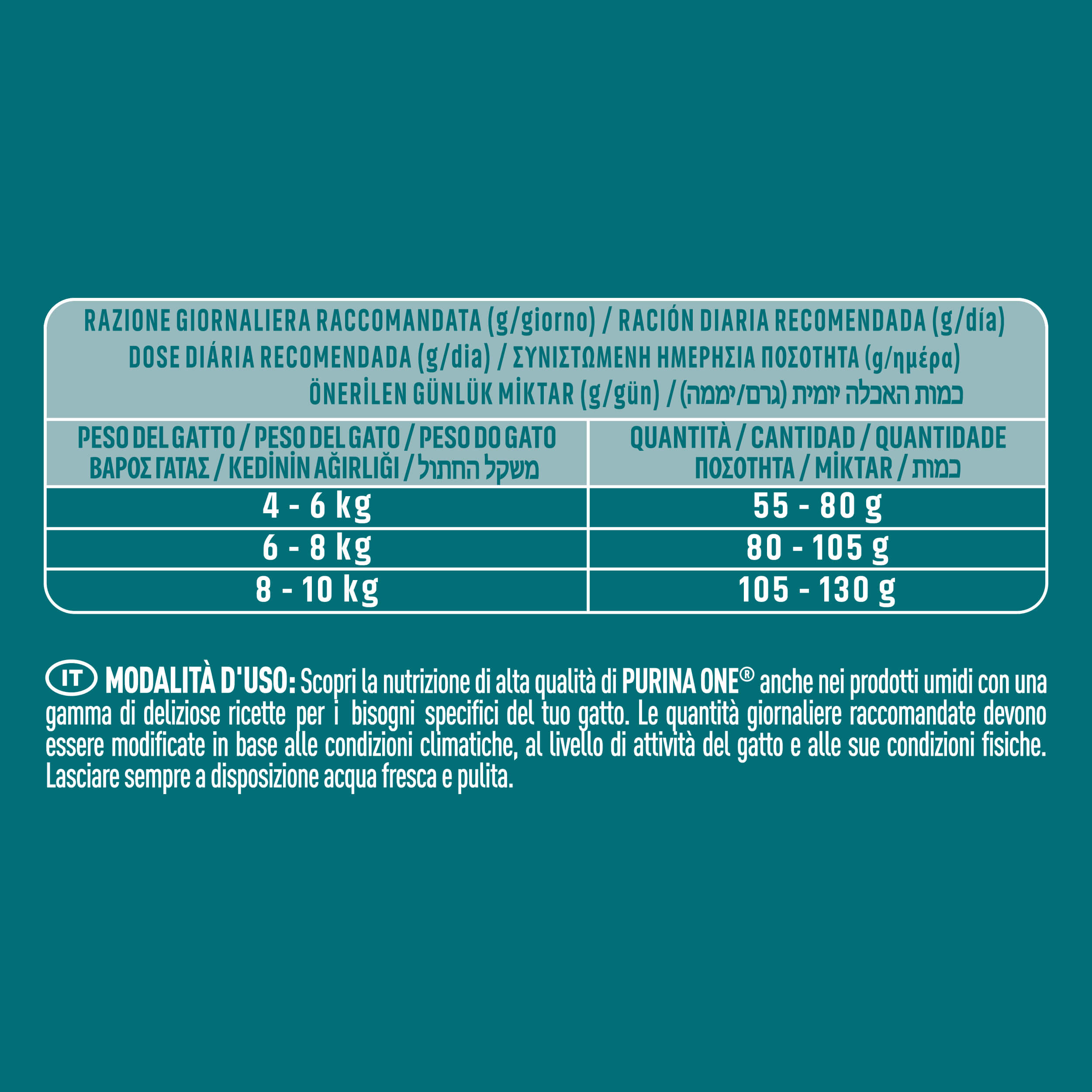 PURINA ONE® Sterilcat, Ricco in Manzo