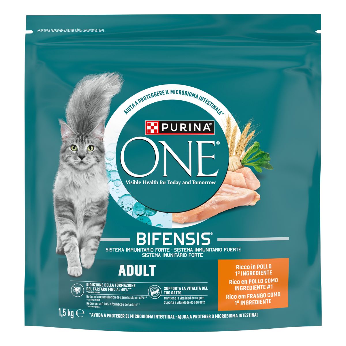 PURINA ONE® Adult, Ricco in Pollo
