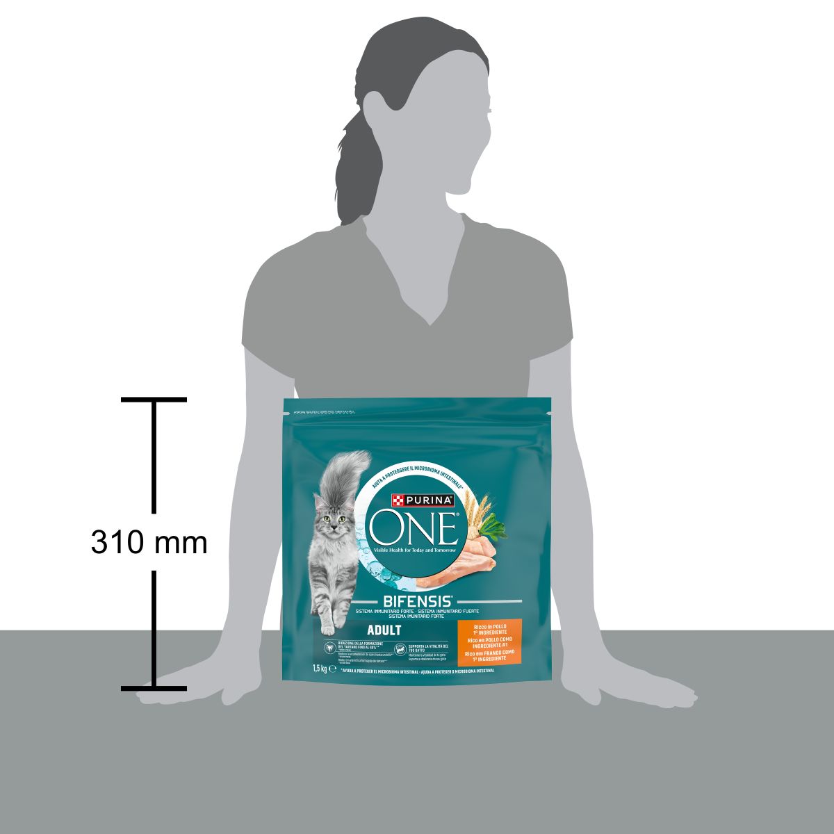 PURINA ONE® Adult, Ricco in Pollo