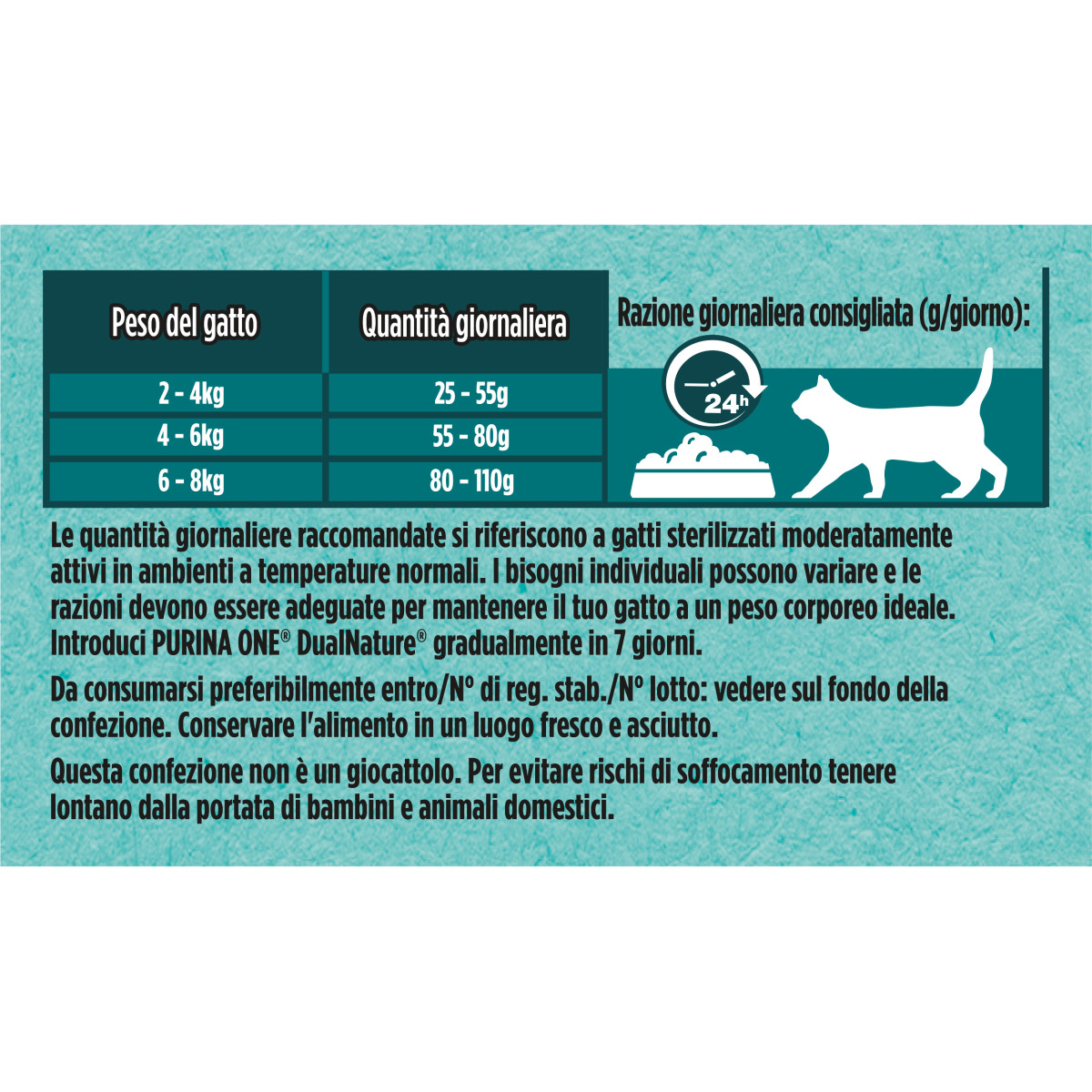 PURINA ONE® DualNature Sterilizzati Salmone 400g