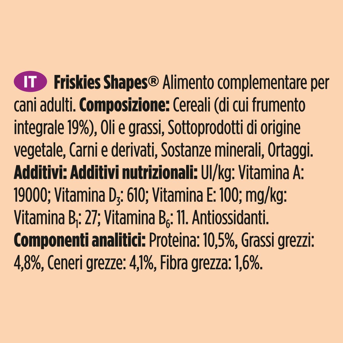 FRISKIES® Shapes Biscotti per cane