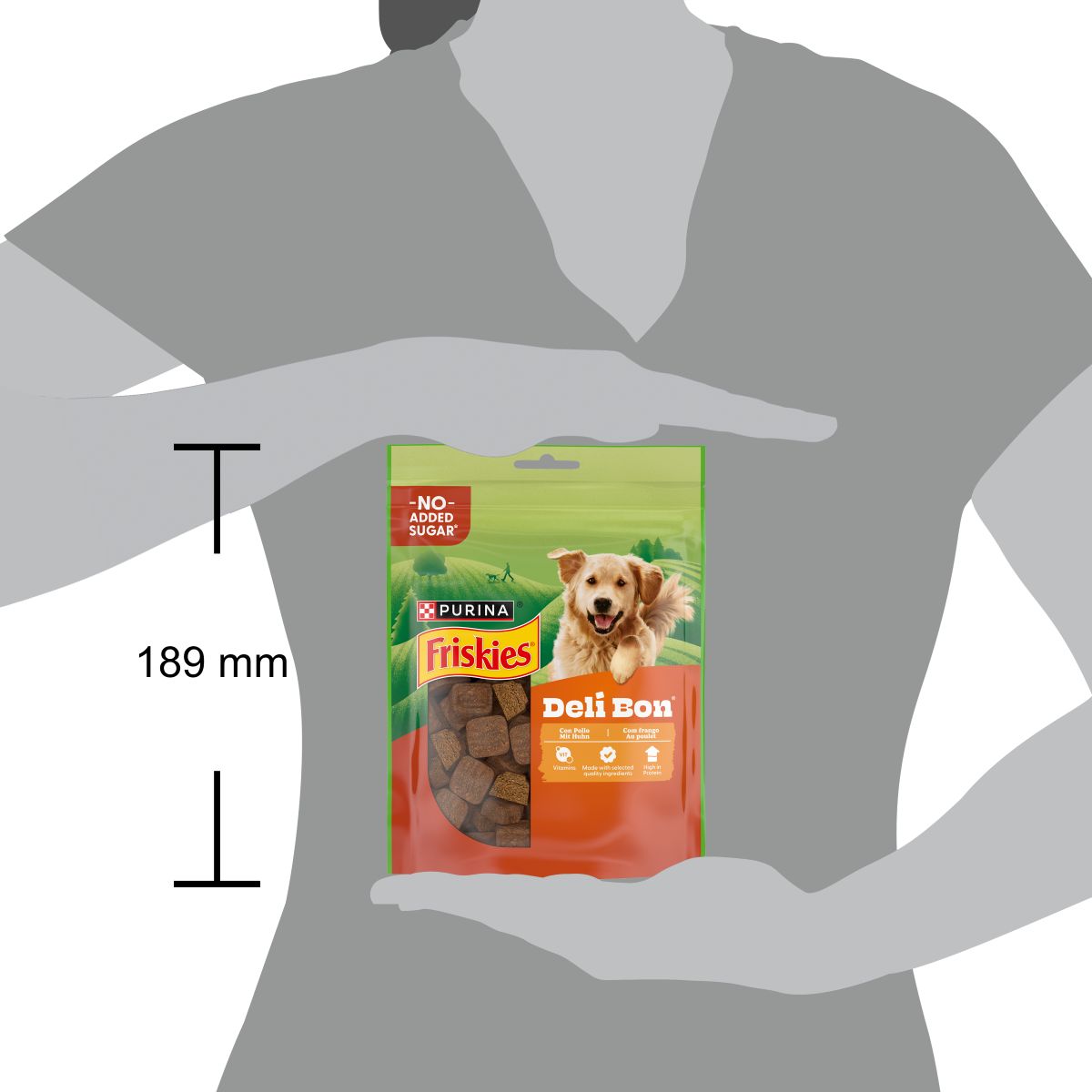 FRISKIES Delibon Snack Cane deliziosi bocconcini con pollo