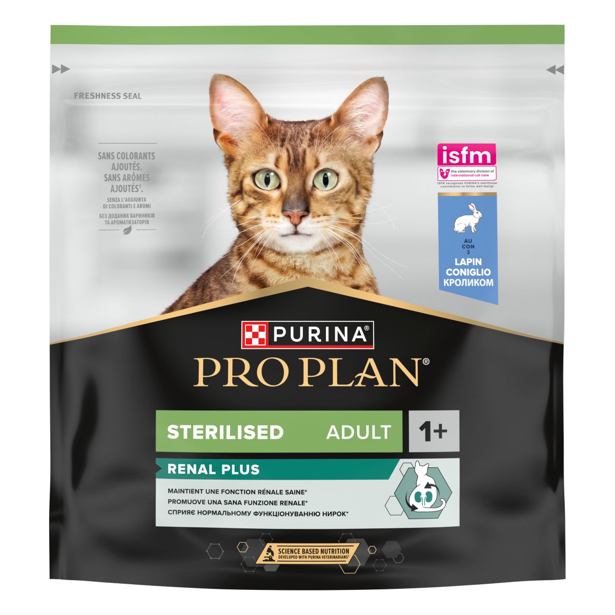 PURINA PRO PLAN® Sterilised Adult 1+ Renal Plus Con Coniglio 400g