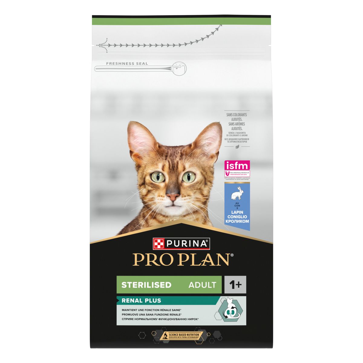 PURINA PRO PLAN® Sterilised Adult 1+ Renal Plus Con Coniglio