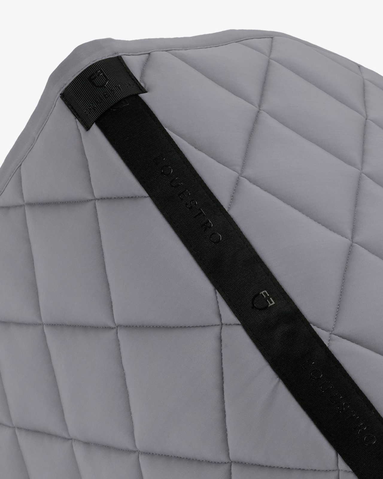 Jumping saddle pad with rhinestone logo