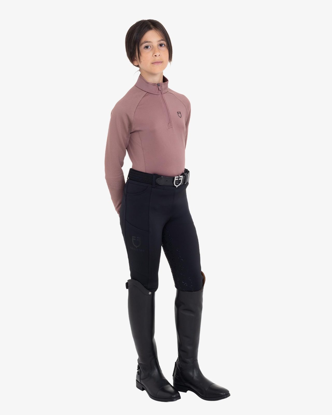 Kids' unisex base layer in technical fabric