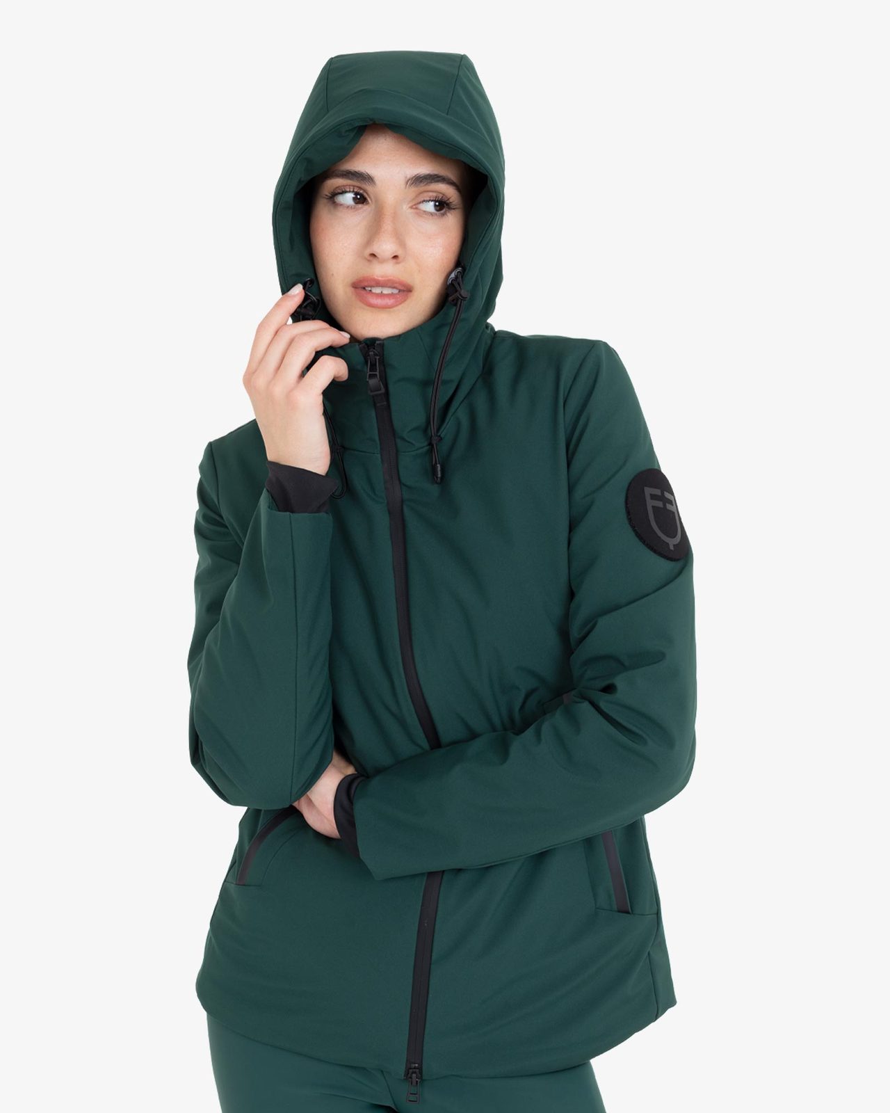 Down jacket water and wind repellent