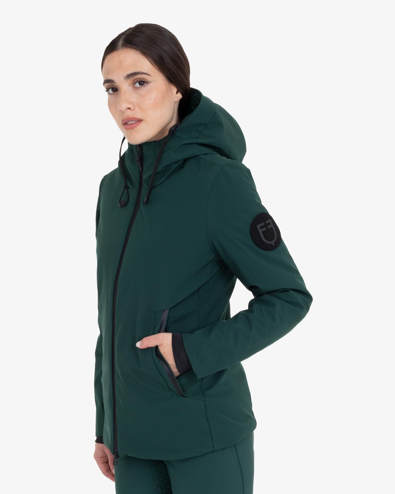 Down jacket water and wind repellent