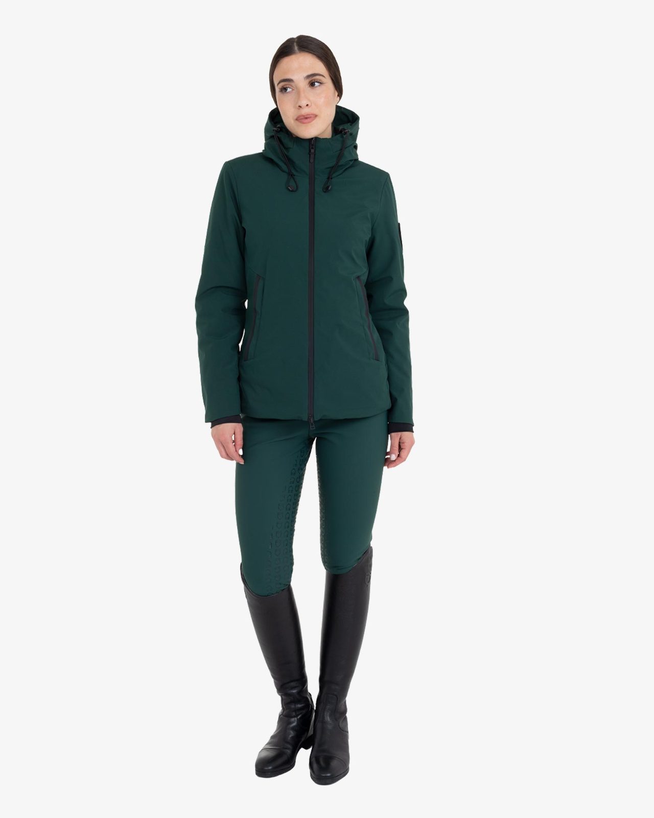 Down jacket water and wind repellent