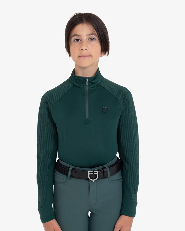 Kids' unisex base layer in technical fabric