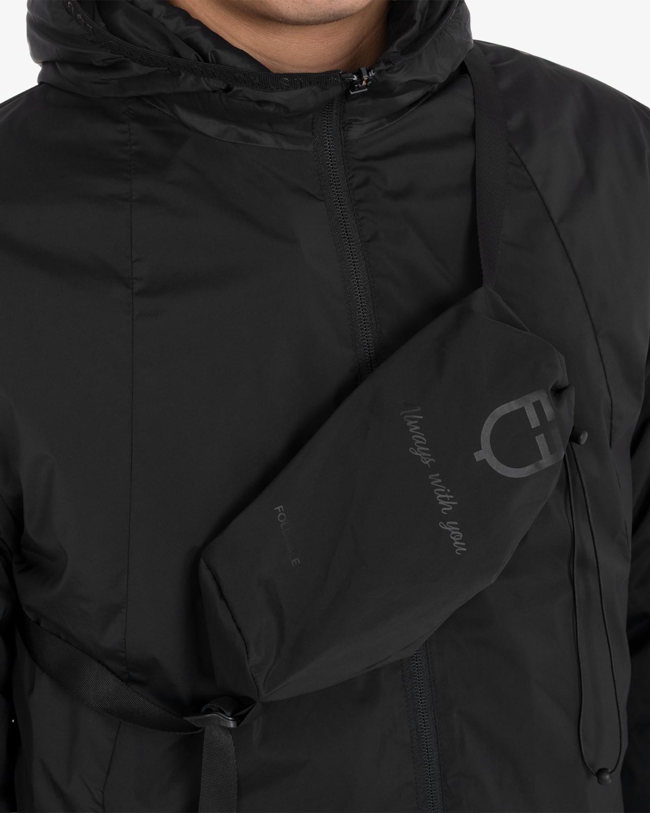 Men's softshell jacket Foldable line