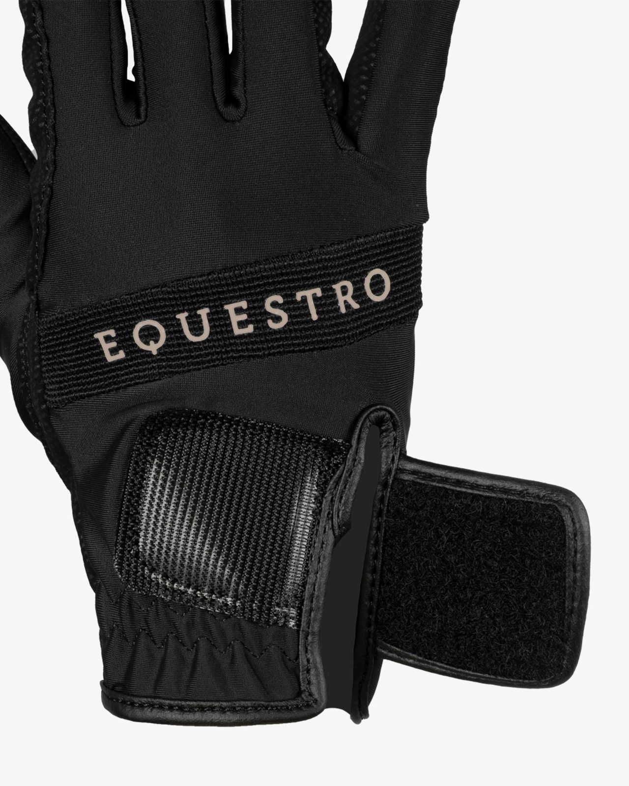 Gloves in technical fabric with multicolor logo