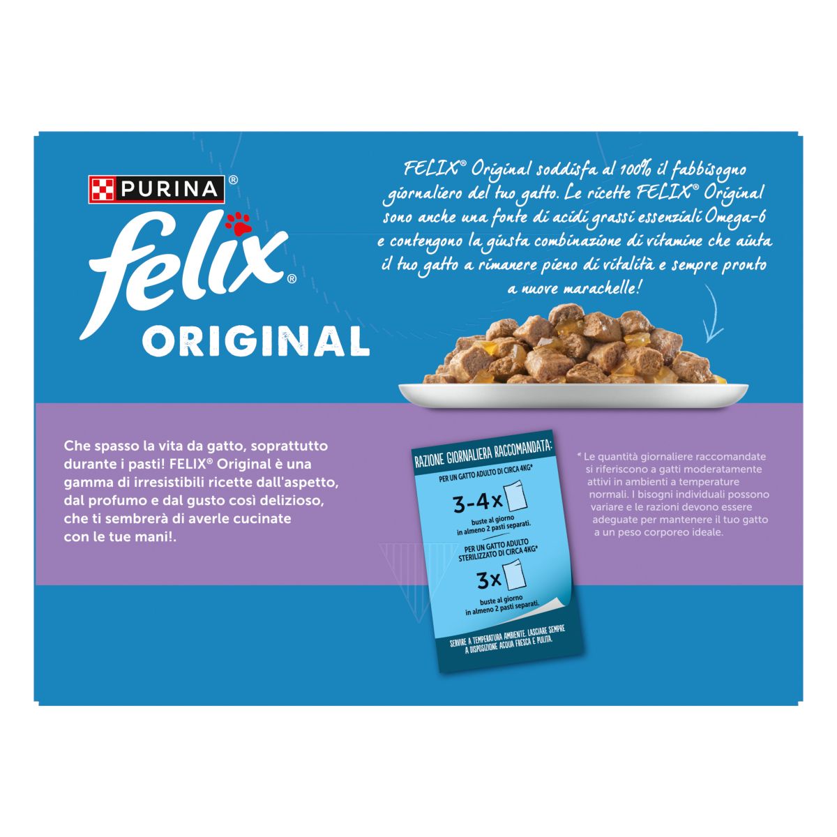 Felix Original 10x85g Selezioni Miste in Gelatina 