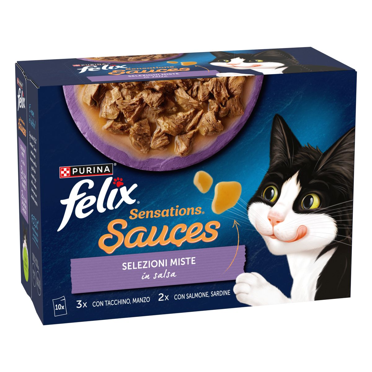 Felix Sensations Sauces 10x85g Selezioni Miste