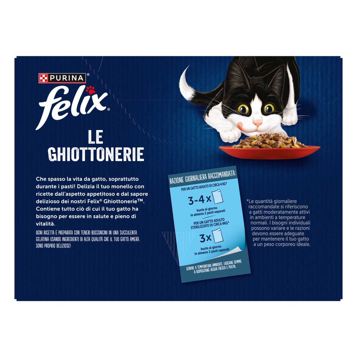Felix Le Ghiottonerie 12x85g Selezioni Saporite - Manzo/Pollo