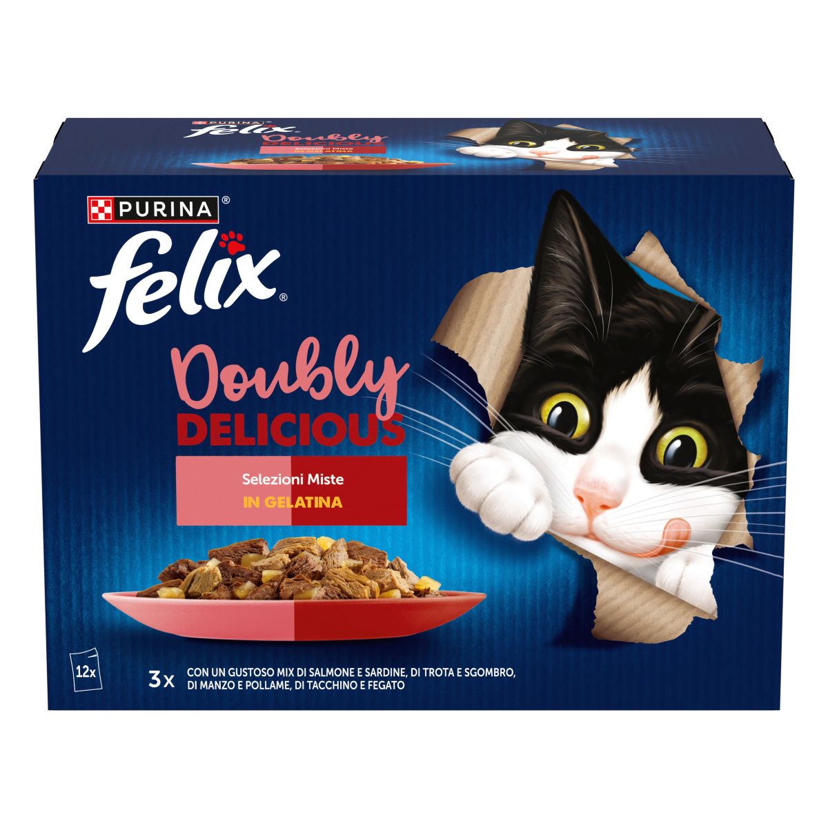 Felix Doubly Delicious 12x85g Selezioni Miste