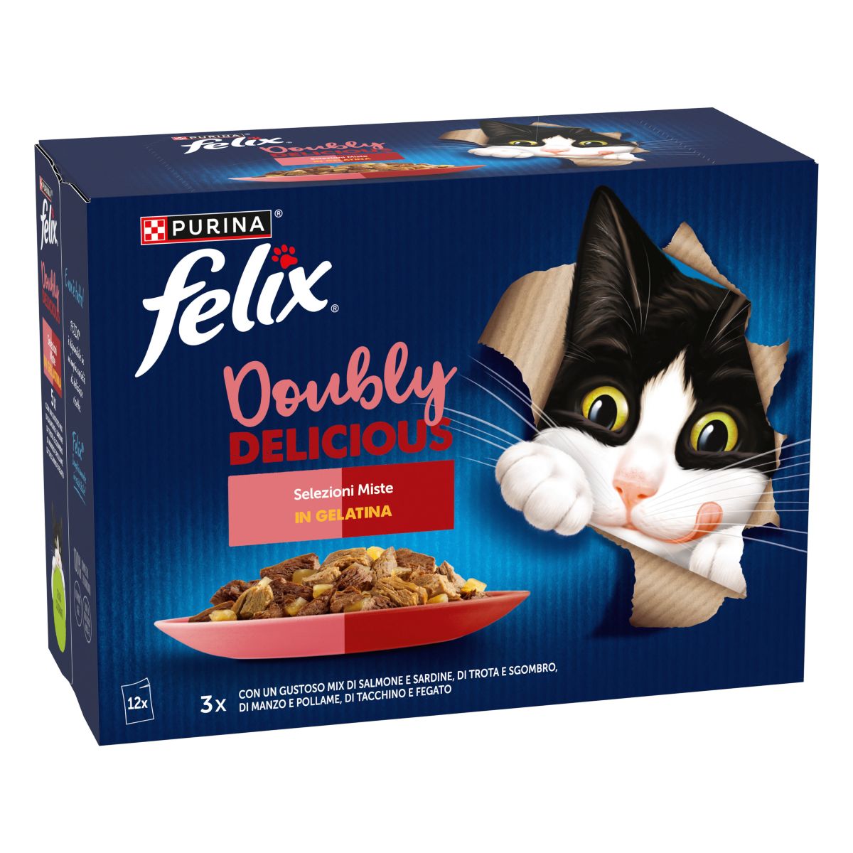 Felix Doubly Delicious 12x85g Selezioni Miste