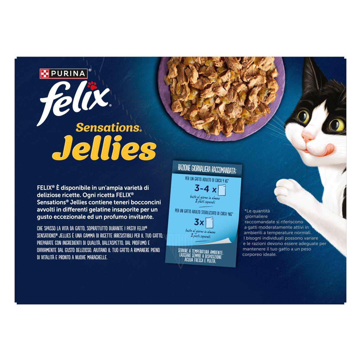 Felix Sensations Jellies 12x85g Selezioni Miste