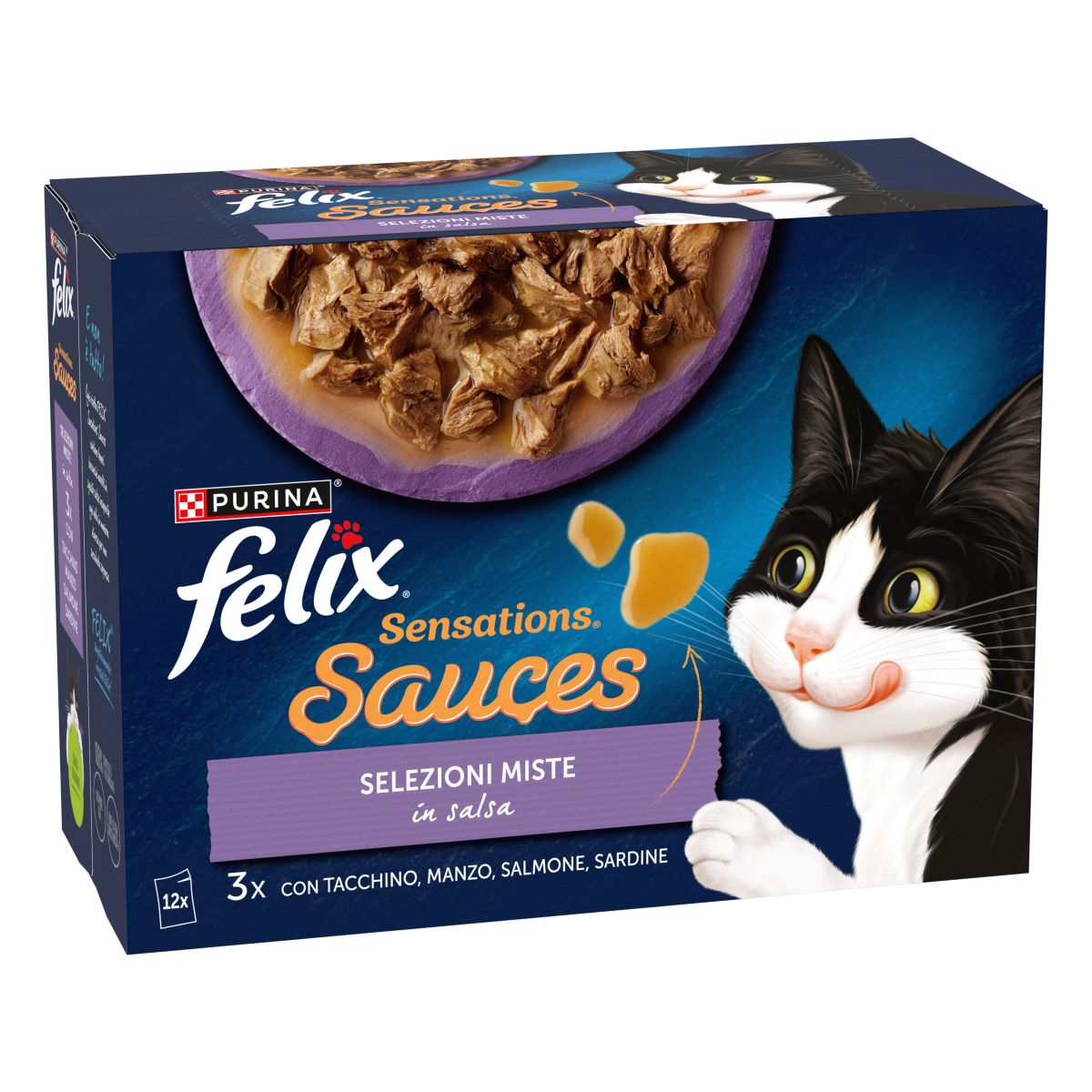 Felix Sensations Sauces 12x85g Selezioni Miste