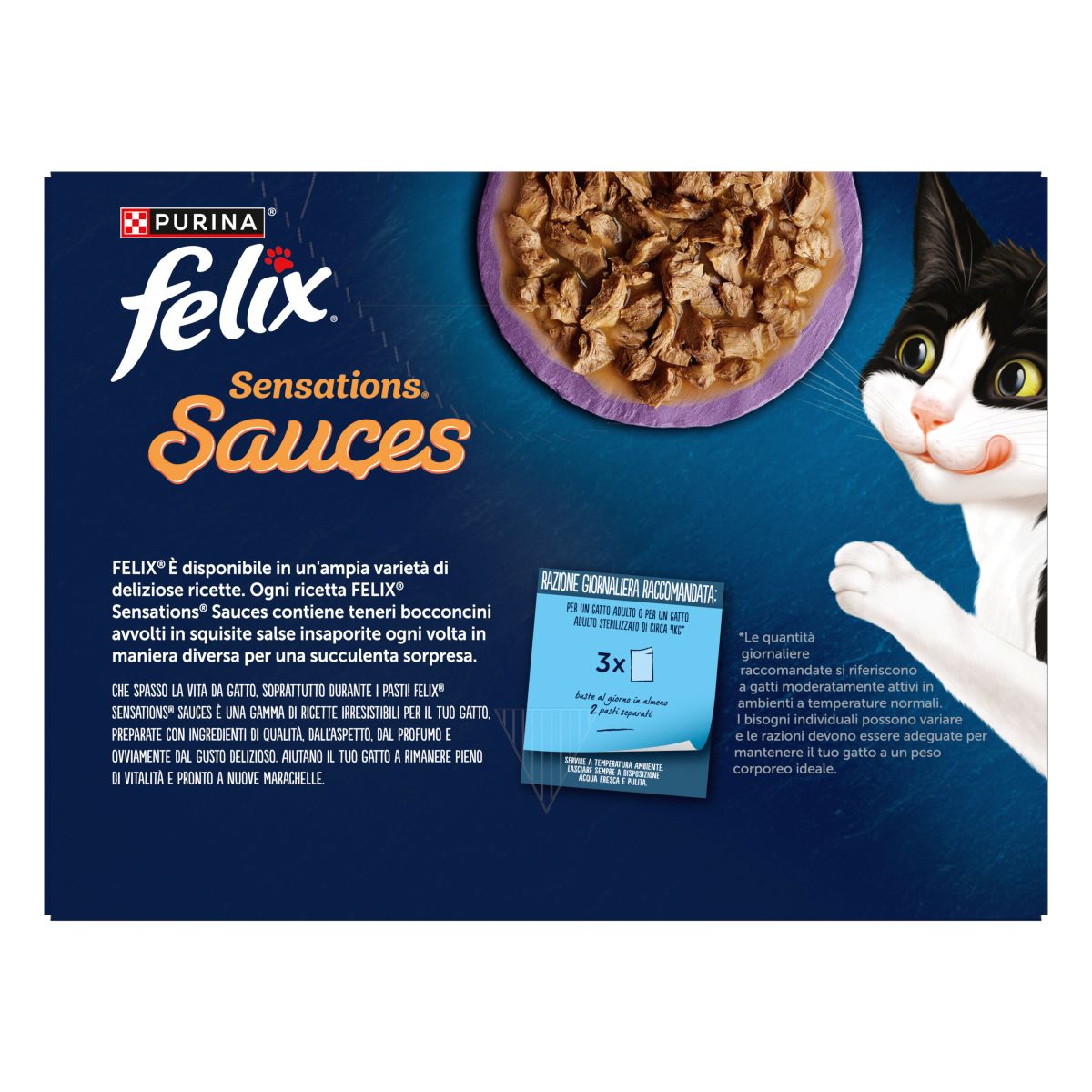 Felix Sensations Sauces 12x85g Selezioni Miste