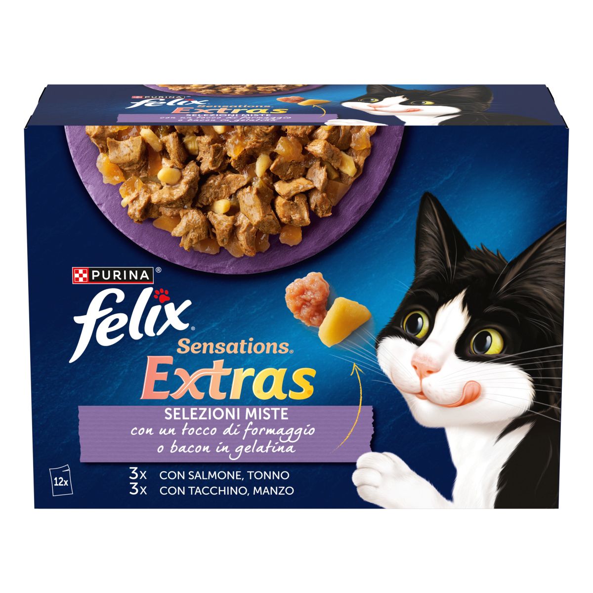 Felix Sensations Extras 12x85g Selezioni Miste