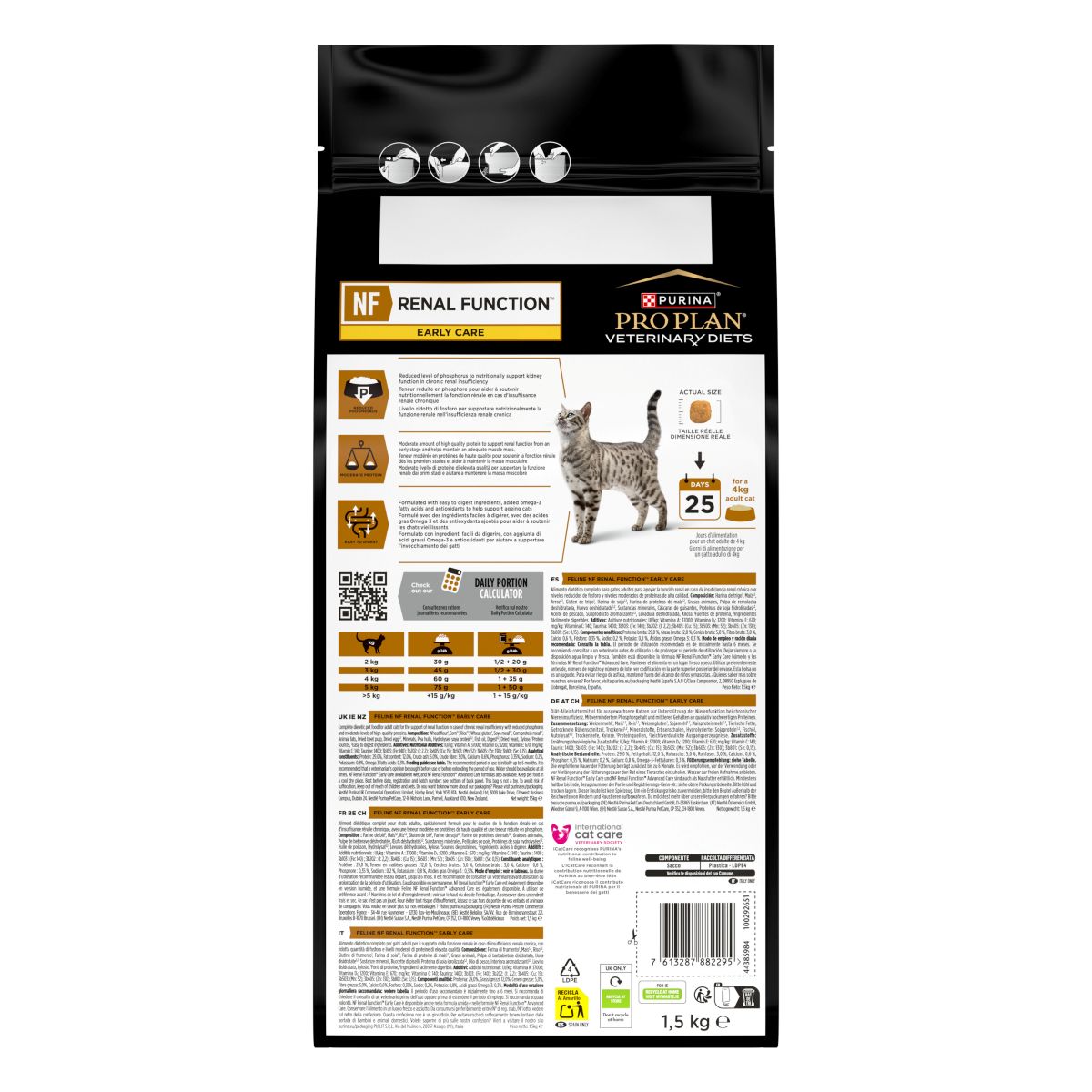 PURINA PRO PLAN® VETERINARY DIETS secco gatto NF Renal FunctionTM Early Care