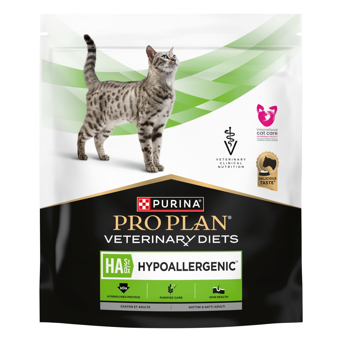 PURINA PRO PLAN VETERINARY DIETS secco gatto HA Hypoallergenic St/Ox