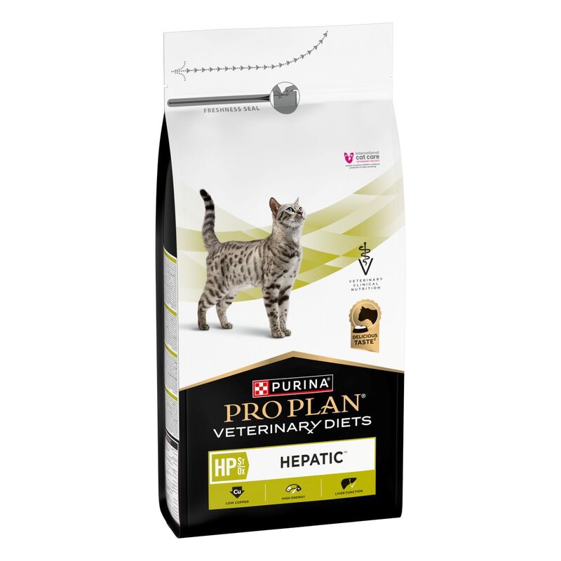 Purina Pro Plan Veterinary Diets Cat HP Hepatic St/Ox 1,5 kg - Immagine 4