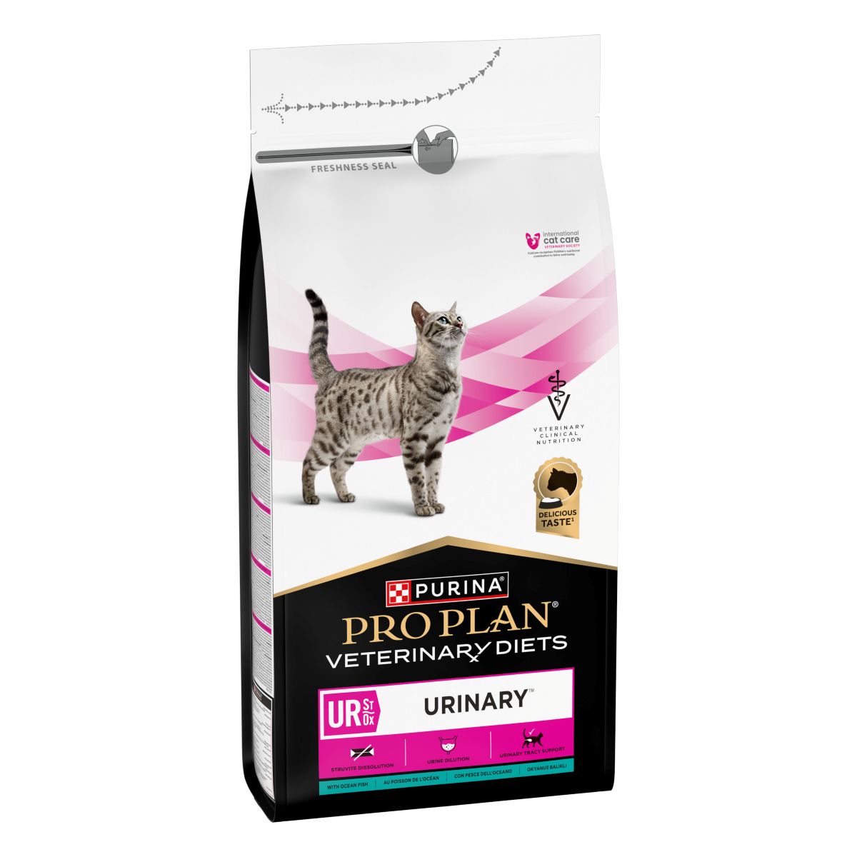 PURINA PRO PLAN® VETERINARY DIETS secco gatto UR Urinary St/Ox con Pesce dell'oceano