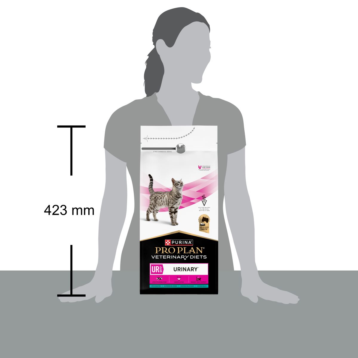 PURINA PRO PLAN® VETERINARY DIETS secco gatto UR Urinary St/Ox con Pesce dell'oceano