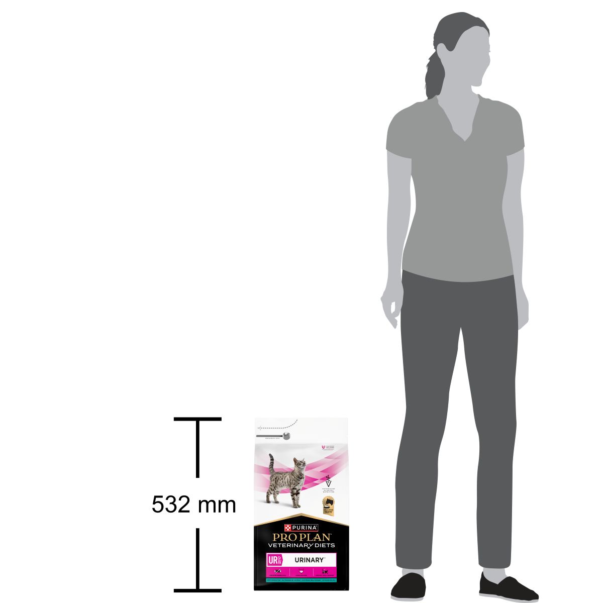 PURINA PRO PLAN® VETERINARY DIETS secco gatto UR Urinary St/Ox con Pesce dell'oceano