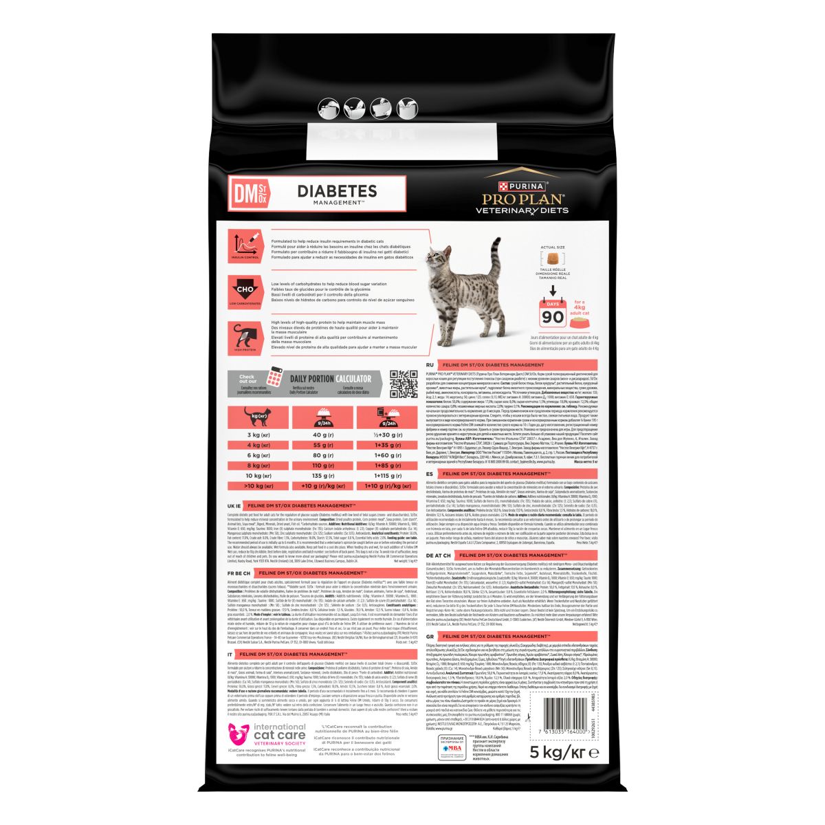 PURINA PRO PLAN® VETERINARY DIETS secco gatto DM Diabetes Management St/Ox