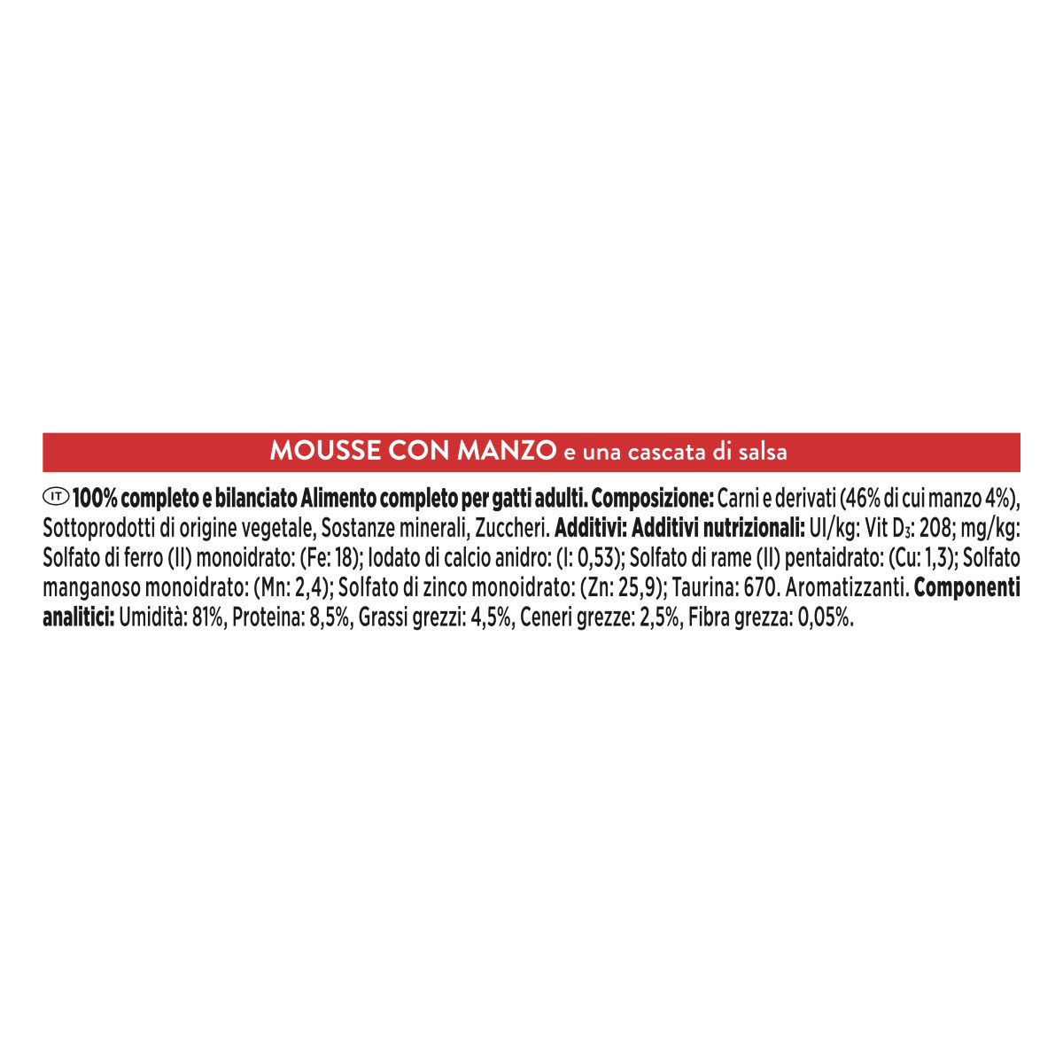 GOURMET REVELATIONS MANZO (4X57G) IT - 228g (4x57g)