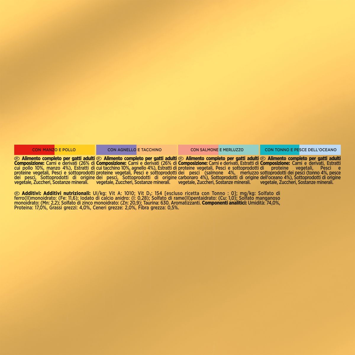 GOURMET® Gold MULTIPACK 24x Intrecci di Gusto