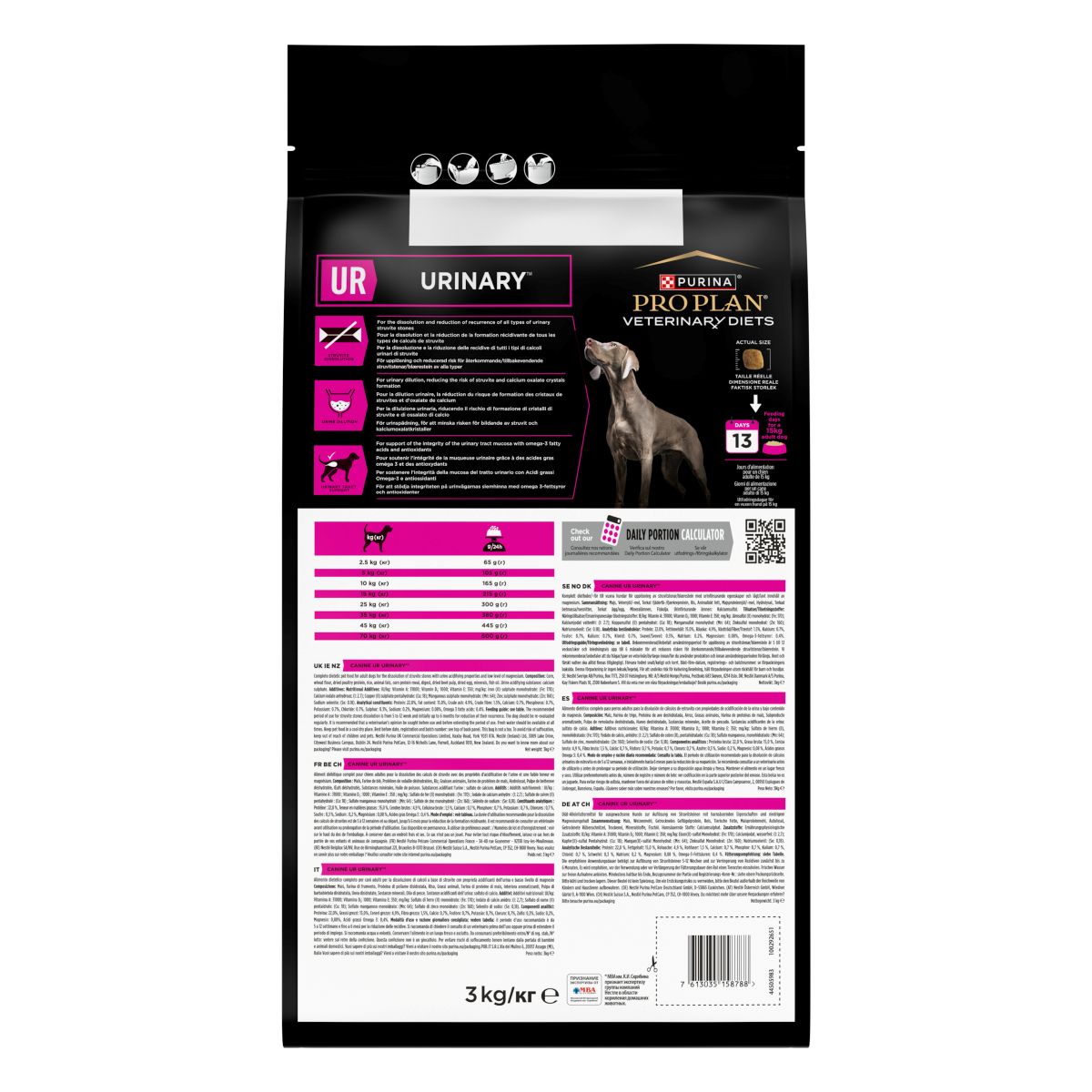 PURINA PRO PLAN® VETERINARY DIETS secco cane UR Urinary